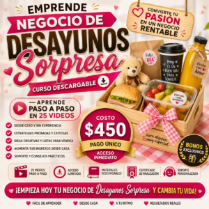Cómo Crear un Negocio de Desayunos Sorpresa: Guía Completa para Emprendedores